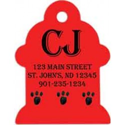 ID Tag - Pet Tag Hydrant Medium